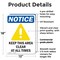 Signmission Safety Culture Sign, 12 in Width, Plastic, Rectangle OS-2PACK-NS-P-1218-V-13870 - alternate 3